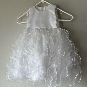 Blossom, white size 18-24 months flower girl dress